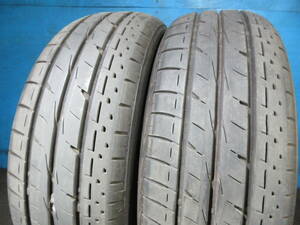 2021年製 ブリヂストンタイヤ ルフト BRIDGESTONE LUFT RVⅡ 195/60R16 89H 2本Set №07882I 室内保管 夏タイヤ オンロードタイヤ