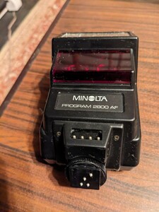  Minolta program2800 AF exclusive use black case attaching 