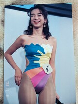 女性モデル　1992年　AIDA　ハイレグ水着オーディション　極美品　生写真　希少_画像1