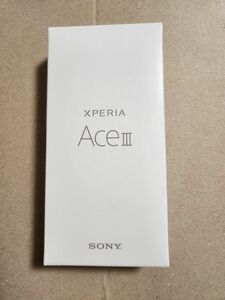 ★新品・未開封★ワイモバイル　SONY　Xperia Ace Ⅲ 　A203SO　ブリックオレンジ