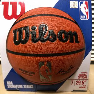 【新品・未使用】ウィルソン［Wilson］NBA バスケットボール 7号球
