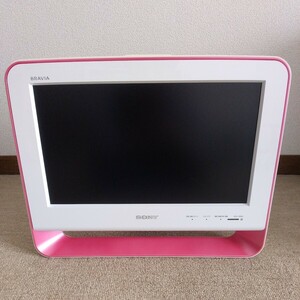 SONY 16型液晶テレビ ピンク KDL-16M1(P) 動作品