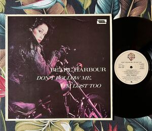 Pearl Harbour 1980 UK Press LP Don't Follow Me, I'm Lost Too (Fujiyama Mama) ロカビリー パールハーバー