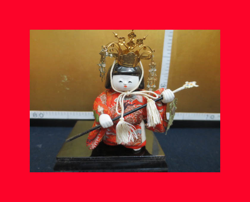:Immediate decision [Doll Museum] Wood-grained doll C-169 Gosho doll, Takeda doll, Hina doll Go, season, Annual Events, Doll's Festival, Hina Dolls
