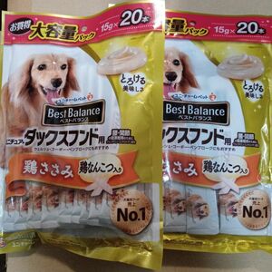 犬用　ユニ・チャーム　ベストバランス　ミニチュア、ダックスフンド用　40本