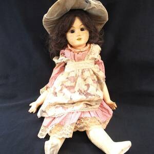 ○ Collector's Doll コレクターズドール CD-50 ビスクドール アンティークドール 約57cm 人形 ○K01-0429