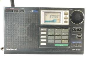 ★ RF-B60 National ラジオ 松下電器 FM MW SW LW AIR ポータブル ★T08-0411