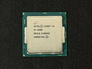 □【Core i5/第6世代/BIOS起動】 Intel CPU Core i5-6500 SR2L6 3.20GHz 最大 3.60GHz インテル □ W02-0315