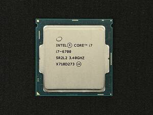 □【Core i7/第6世代/BIOS起動】 Intel CPU Core i7-6700 SR2L2 3.40GHz 最大 4.00GHz インテル □ W01-0416