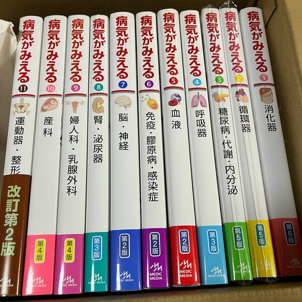 病気がみえる　見える　セット売り