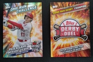 大谷翔平 ホームランチャレンジ おまけつき 【2024 TOPPS SERIES 1 HOME RUN CHALLENGE SHOHEI OHTANI HRC-1】 エンジェルス ドジャース