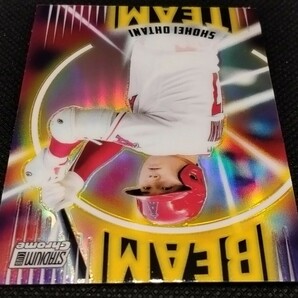 大谷翔平 【2022 TOPPS STADIUM CLUB CHROME BEAM TEAM SHOHEI OHTANI BT-13】 WBC 侍ジャパン エンジェルス ドジャースの画像4