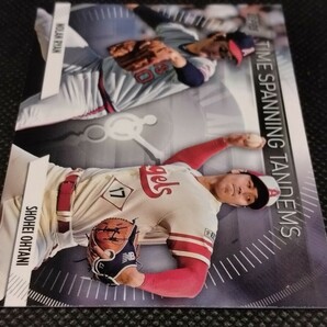 大谷翔平 ＆ ノーラン・ライアン 【2023 TOPPS UPDATE TIME SPANNING TANDEMS TS-20 NOLAN RYAN SHOHEI OHTANI】 エンジェルス ドジャースの画像4