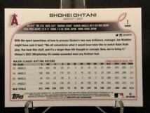 大谷翔平 ピンクリフラクター 【2022 TOPPS CHROME BASEBALL #1 SHOHEI OHTANI PINK REFRACTOR】 エンジェルス ドジャース_画像2