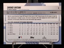 大谷翔平 【2024 TOPPS BIG LEAGUE BASEBALL #1 SHOHEI OHTANI】 ロサンゼルス・ドジャース_画像2