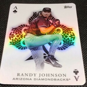 MLB303勝 ランディ・ジョンソン エース 【2023 TOPPS SERIES 1 ALL ACES RANDY JOHNSON AA-4】 アリゾナ・ダイヤモンドバックス レジェンドの画像3
