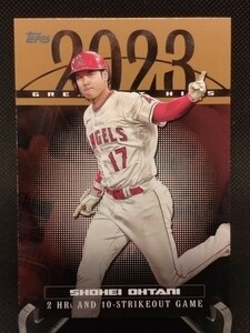 大谷翔平 75枚限定 ゴールド 【2024 TOPPS SERIES 1 2023 GREATEST HITS SHOHEI OHTANI 23GH-13 GOLD PARALLEL】 エンジェルス ドジャース