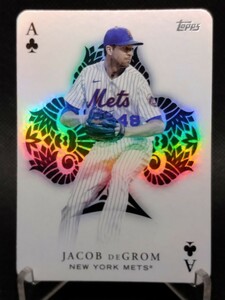 ジェイコブ・ デグロム エース 【2023 TOPPS SERIES 1 ALL ACES JACOB DEGROM AA-8】 ニューヨーク・メッツ レンジャーズ MLB