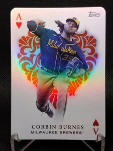 コービン・バーンズ エース 【2023 TOPPS SERIES 1 ALL ACES CORBIN BURNES AA-10】 ミルウォーキー・ブリュワーズ オリオールズ MLB