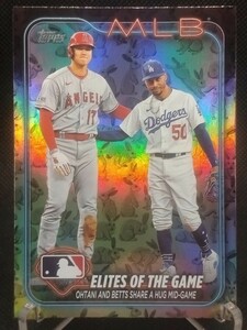 大谷翔平 イースターラビット 【2024 TOPPS SERIES 1 #138 ELITES OF THE GAME HOLIDAY RABBITS PARALLEL】 ムーキー・ベッツ ドジャース