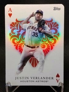 ジャスティン・バーランダー エース 【2023 TOPPS SERIES 1 ALL ACES JUSTIN VERLANDER AA-6】 ヒューストン・アストロズ MLB