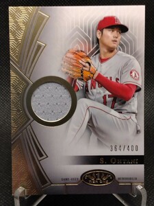 大谷翔平 400枚限定 レリック 【2023 TOPPS TIRE ONE BASEBALL TIRE ONE RELICS SHOHEI OHTANI T1R-SO2】 エンジェルス ドジャース レア