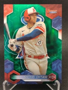 大谷翔平 99枚限定 グリーン 【2023 TOPPS BOWMAN'S BEST #62 SHOHEI OHTANI GREEN REFRACTOR】 エンジェルス ドジャース レア