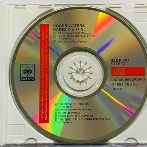 旧規格 帯付☆ロジャー ウォーターズ/RADIO K.A.O.S. 混乱の周波数 32DP781 廃盤レア♪ 希少 Roger Waters Pink Floyd CBS SONYの画像2