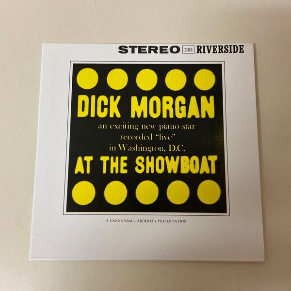 レア　紙ジャケ　DICK MORGAN at the showboat ディック・モーガン