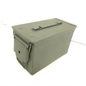 【米軍放出品】アンモ缶 1個 ミリタリー 工具箱 弾薬箱 サバゲー(80)XD3LK-2#24の画像1