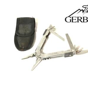 【米軍放出品】☆GERBER/ガーバー マルチツール 多機能ツール ケース付き キャンプ アウトドア (コンパクト)BD8QK#24の画像1