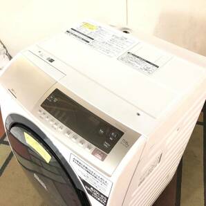  【日立】ドラム式洗濯乾燥機 HITACHI BD-SV110EL 洗濯11kg 乾燥6kg 左開きビッグドラム W63×H105×D71.5cm 米軍放出品(C)☆BD22NM-N#24の画像5