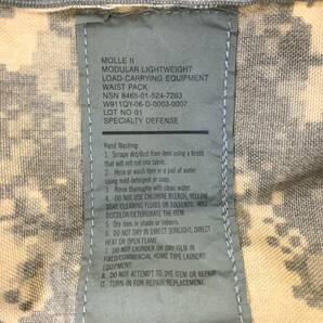 【米軍放出品】ウエストバッグ MOLLE2 サバゲー ミリタリー ウエストポーチ SDS SPECIALTY DEFENSE(コンパクト)XD25IK#24の画像10