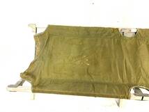 米軍放出品 コット フォールディングベッド 折りたたみベッド キャンプ アウトドア 野戦アルミベッド ミリタリー サバゲー(140)XD25MK#24_画像3