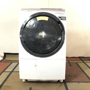【日立】ドラム式洗濯乾燥機 HITACHI BD-SV110EL 洗濯11kg 乾燥6kg 左開きビッグドラム W63×H105×D71.5 ヒートリサイクル(C)BD25AM-N#24の画像4