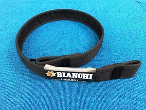 【米軍放出品】BIANCHI/ビアンキ ナイロンライナーベルト 34-40インチ(86×101cm) ミリタリー サバゲー (60)☆CD12U