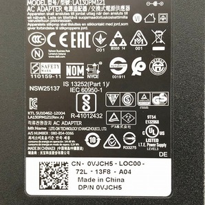 【米軍放出品】未使用品 DELL/デル ACアダプター 130W 2個セット LA130PM121 (60) ☆CD21Mの画像4