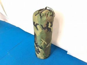 [ the US armed forces discharge goods ] unused goods camouflage bag nylon bag storage bag diameter 20cm× height 60cm ( cat pohs )*CD25E