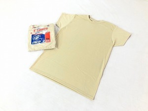 【米軍放出品】未使用品 DSCP アーミーTシャツ 3枚 Mサイズ デザートサンド SKILCRAFT (60) ☆CD8N
