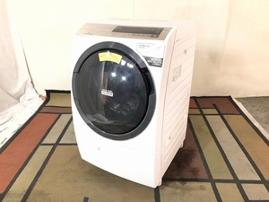 【米軍放出品】ドラム式洗濯乾燥機 HITACHI/日立 BD-SV110EL形 洗濯11kg 乾燥6kg ビッグドラム ☆BD15QM-W#24