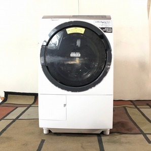 【米軍放出品】ドラム式洗濯乾燥機 HITACHI/日立 BD-SV110EL形 洗濯11kg 乾燥6kg ビッグドラム ☆BD15QM-2-W#24の画像2