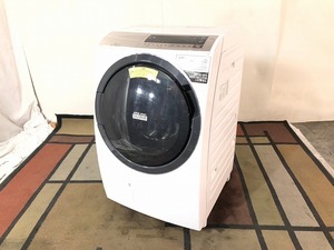 【米軍放出品】ドラム式洗濯乾燥機 HITACHI/日立 BD-SV110EL形 洗濯11kg 乾燥6kg ビッグドラム ☆BD15QM-3-W#24