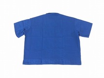 【米軍放出品】未使用品 半袖シャツ Lサイズ 20枚 ジャケット メンズ 青/ブルー (120)☆CD17D_画像8