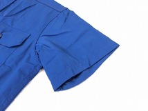 【米軍放出品】未使用品 半袖シャツ Lサイズ 20枚 ジャケット メンズ 青/ブルー (120)☆CD17D_画像5