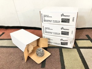 [ the US armed forces discharge goods ] unused goods stainless steel tawashi metal tawashi 12 piece insertion ×4 box SKILCRAFT (100) *BD26HK-W#24