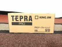 【米軍放出品】未使用品 KING JIM TEPRA/テプラ PROテープカートリッジ 5個入×22箱 (100) ☆BD24KK-W#24_画像2