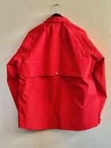 【新品】WOOLRICH ウールリッチ GORE-TEX INFINIUM コーチジャケット 防水 アウトドア カジュアル リフレクター おしゃれ M L RED 赤 人気_画像2