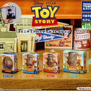 ★★★送料120円～【総額1578円～】即決!トイ・ストーリー ミニチュアパッケージコレクション 全4種 TOY STORY/ウッディ/ジェシー/ガチャ★の画像1