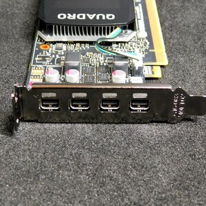 【NVIDIA Quadro P1000】 【4GB GDDR5】【Mini DisplayPort 1.4 x 4】【ロープロ ブラケット】【動作確認済】【宅急便60サイズ梱包】 の画像5