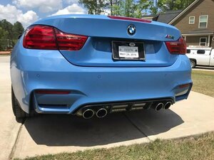 BMW M3 F80 M4 F82 F83 カーボンリアディフューザー